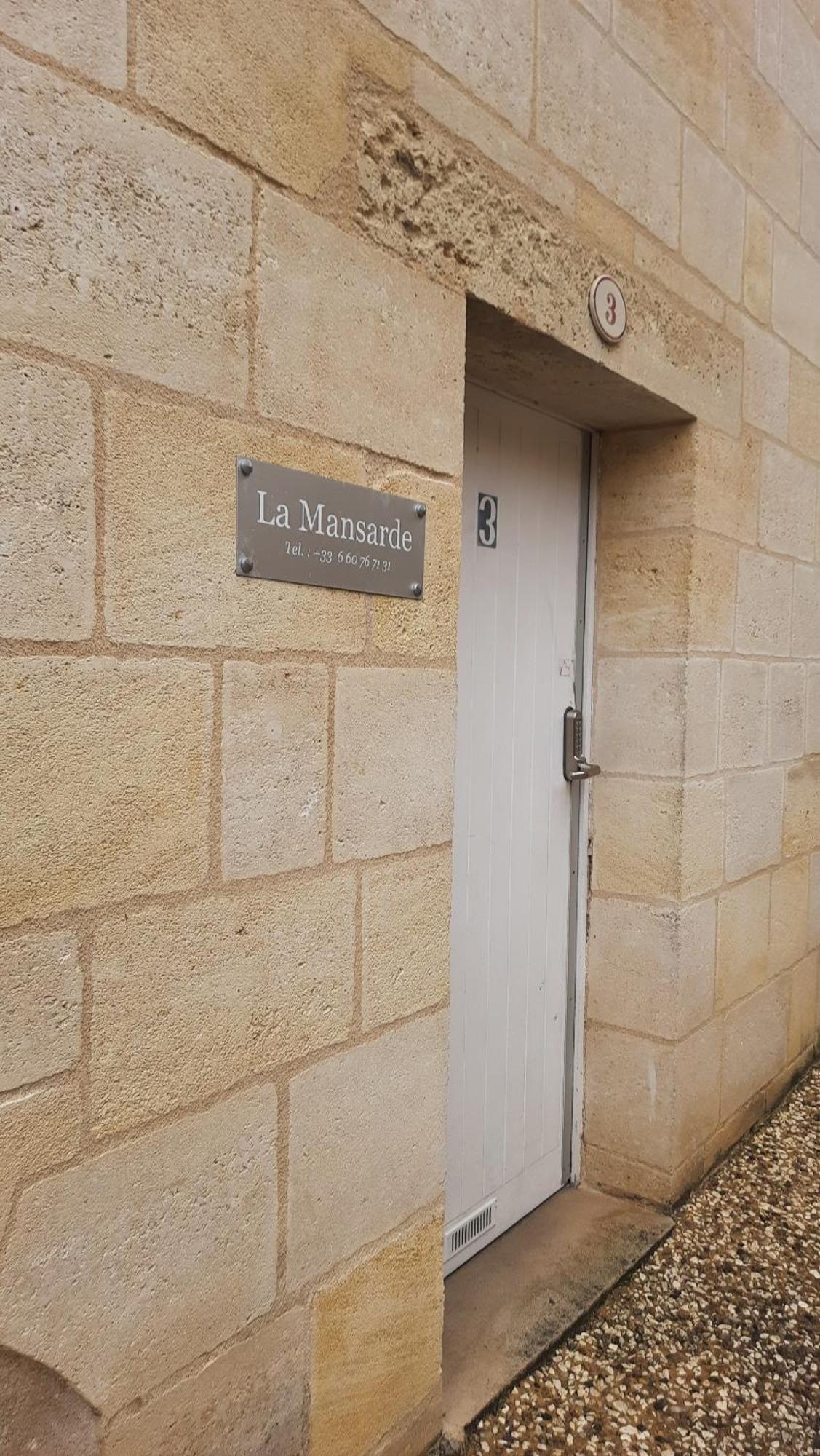 La Mansarde Apartment Saint-Emilion Exterior photo